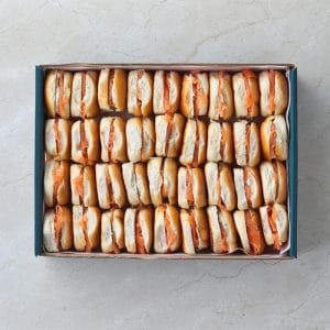 corporate mini bagels